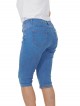 Μεγάλα Μεγέθη , Βερμούδα Κάτω Από Το Γόνατο Denim-Plus Size