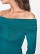 ΦΟΡΕΜΑ OFF SHOULDER-ΠΕΤΡΟΛ