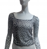 ΜΠΛΟΥΖΑ CROP TOP ANIMAL PRINT 